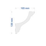 Listwa sufitowa ST-01 - obrazek 2