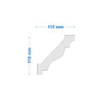 Listwa sufitowa ST-08 - obrazek 2