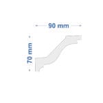 Listwa sufitowa ST-10 - obrazek 2