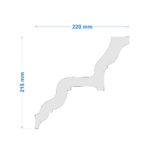 Listwa sufitowa ST-33 - obrazek 2