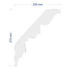 Listwa sufitowa ST-35 - obrazek 2