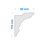 Listwa sufitowa LWS-102LED - obrazek 2