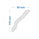 Listwa sufitowa LWS-103 - obrazek 2