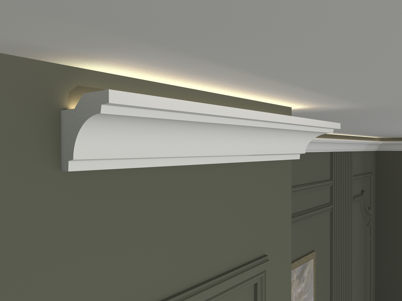 lws87led Listwa sufitowa oświetleniowa LWS-87LED - obrazek 1