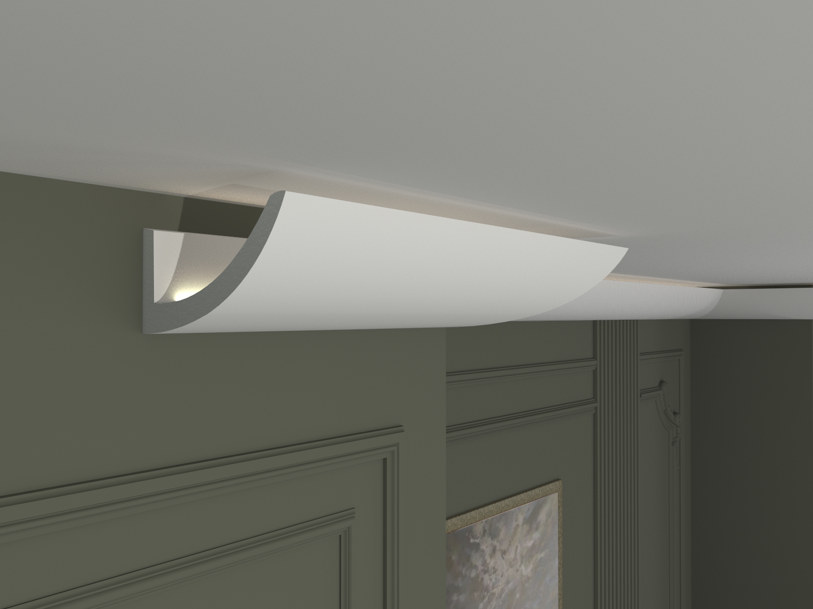 lws91 Listwa sufitowa LWS-91LED - obrazek 1