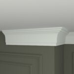 Listwa przysufitowa LKS-119 Stdekor - widok na ścianach narożnych