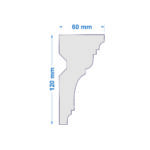 Listwa karniszowa LK-113 - obrazek 2