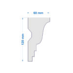 Listwa karniszowa LK-116 - obrazek 2