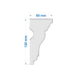 Listwa karniszowa LK-117 - obrazek 2