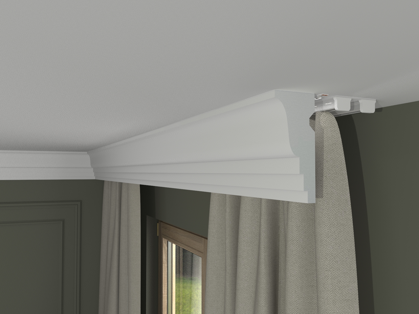 lk216 Listwa karniszowa LK-216 - obrazek 1