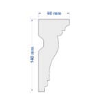 Listwa karniszowa LK-217 - obrazek 2