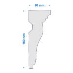 Maskownica karnisza LK-317 - obrazek 2