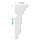 Listwa karniszowa LK-318 - obrazek 2