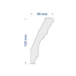 Listwa sufitowa LKS-113 - obrazek 2