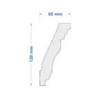 Listwa przysufitowa LKS-117 - obrazek 2