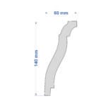 Listwa przysufitowa LKS-211 - obrazek 2