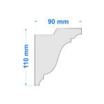 Listwa sufitowa LWS-101LED - obrazek 2