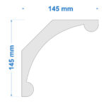 Listwa sufitowa LWS-145 - obrazek 2