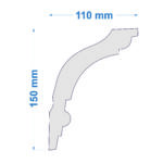 Listwa sufitowa LWS-150 - obrazek 2