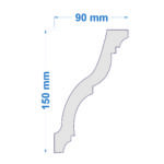 Listwa sufitowa LWS-153 - obrazek 2