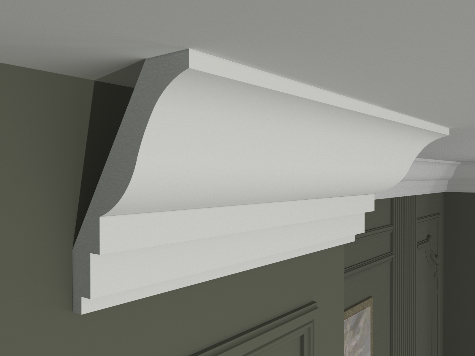 lws160 Listwa sufitowa LWS-160 - obrazek 1