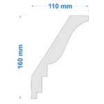 Listwa sufitowa LWS-160 - obrazek 2