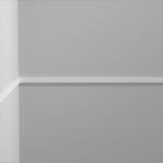 Listwa naścienna gładka z twardego polistyrenu LPC-56