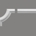 Dekoracja ścienna narożnik ramkowy MD002-10 Mardom Decor