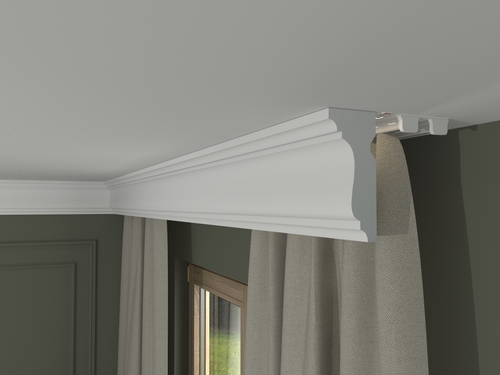 lk210a Listwa karniszowa LK-210 - obrazek 1