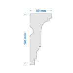 Listwa karniszowa LK-215 - obrazek 2