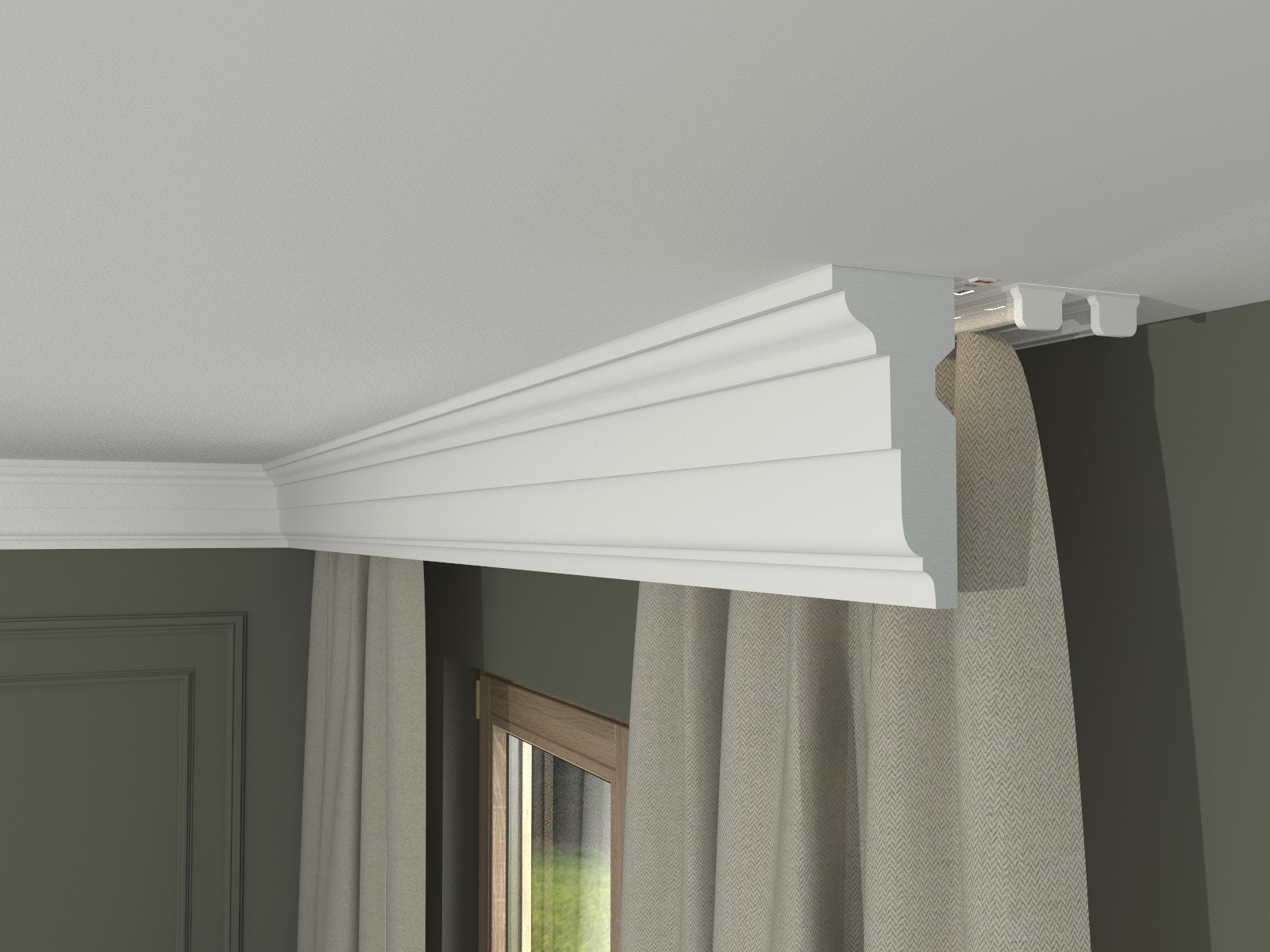 lk218a Listwa karniszowa LK-218 - obrazek 1