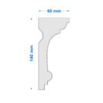 Maskownica karnisza LK-220 - obrazek 2