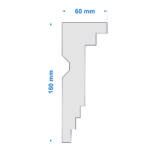 Listwa do zabudowy karnisza LK-314 - obrazek 2