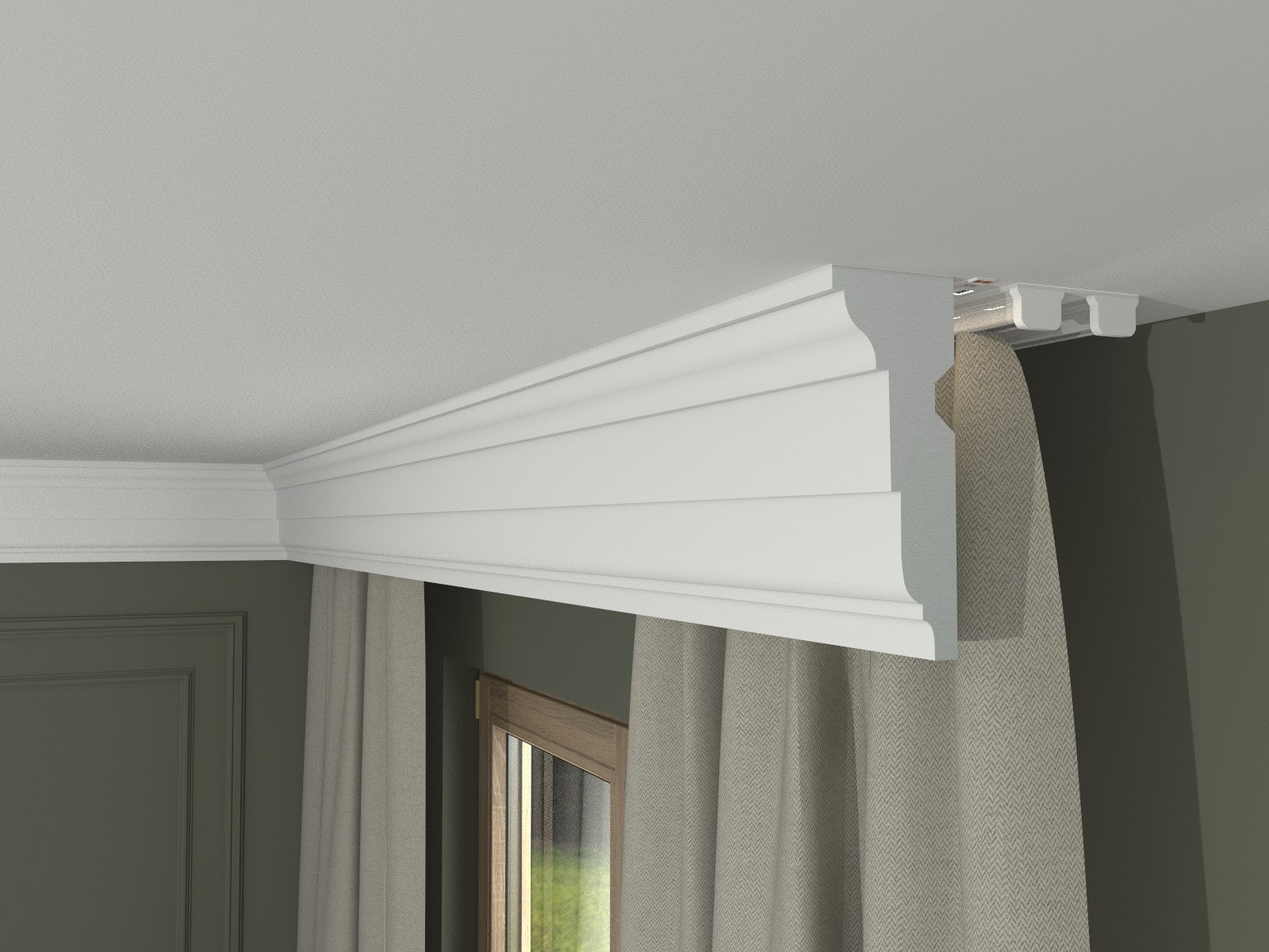 lk318a Listwa karniszowa LK-318 - obrazek 1