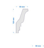 Listwa sufitowa LKS-116 - obrazek 2