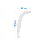 Listwa przysufitowa LKS-122 - obrazek 2