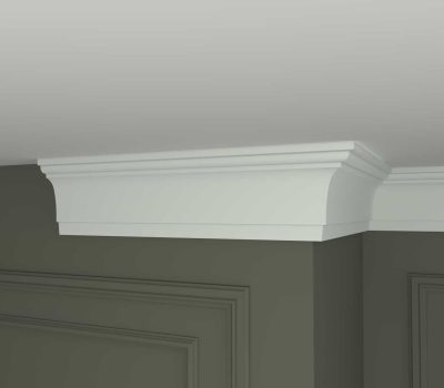 Listwa przysufitowa LKS-119 Stdekor - widok na ścianach narożnych