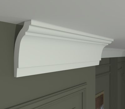 Przekrój listwy sufitowej LKS-119